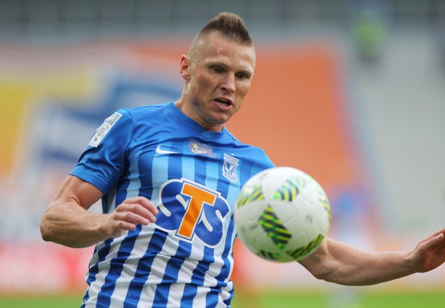 Marcin Robak zdobył dwa gole w meczu z Pogonią