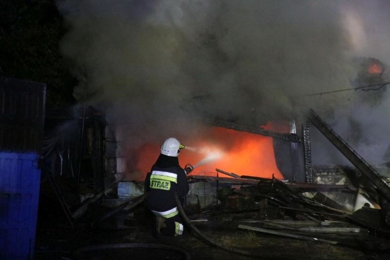 Pożar w Dobrzykowicach, 12.06.2015