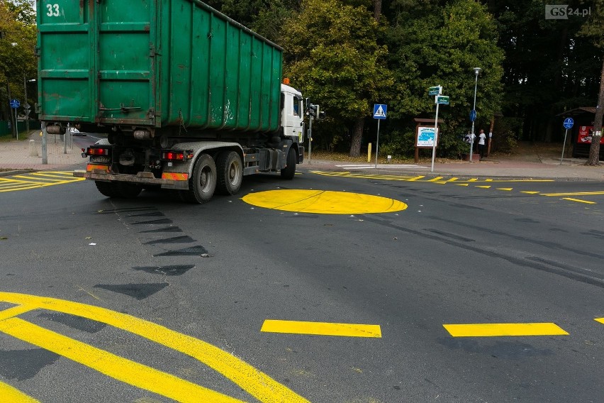 Znów jest rondo przy Głębokim. Zmiana na ważnym skrzyżowaniu [ZDJĘCIA]