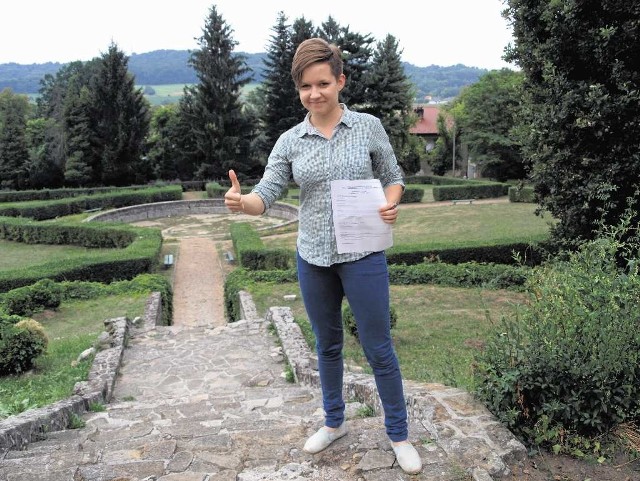 Karolina Mochylska chce nadać nowy blask parkowi Sanguszków. Do naprawy są schody, alejki, trzeba wymienić ławki.