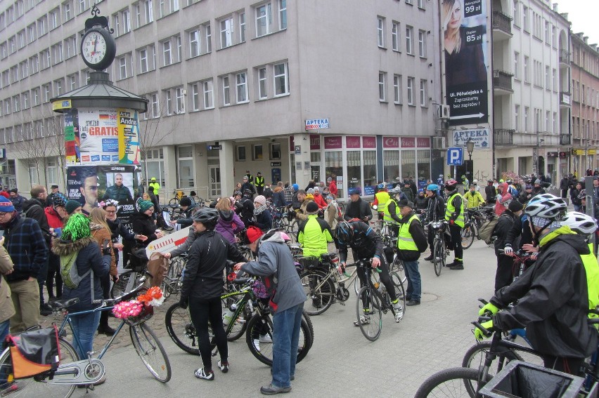 Poznańscy rowerzyści powitali wiosnę