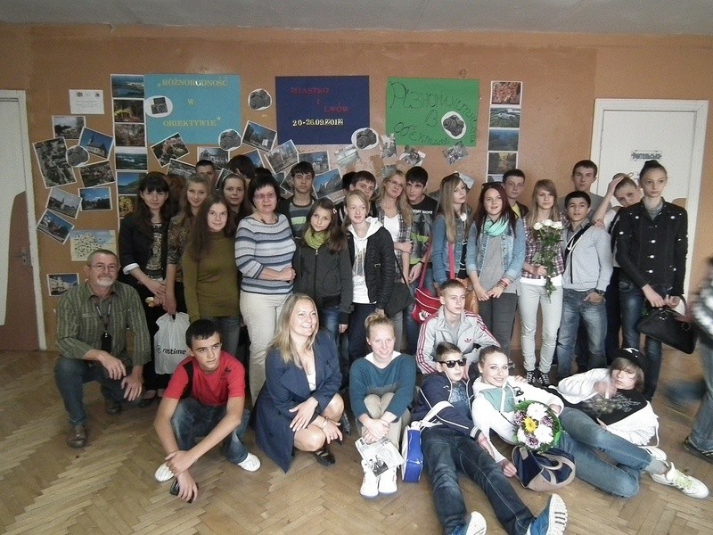 Uczniowie z Miastka we Lwowie