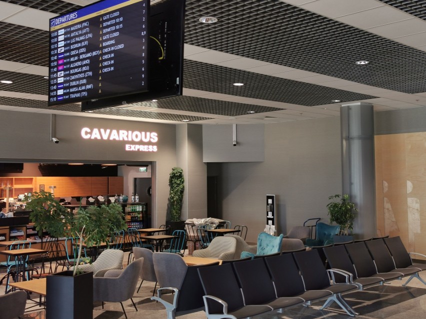 Restauracja Cavariuos. Nowy terminal B na lotnisku w...