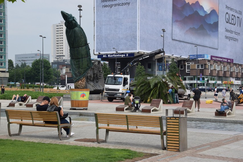 Palmy w sobotę 12 maja wróciły na rynek w Katowicach