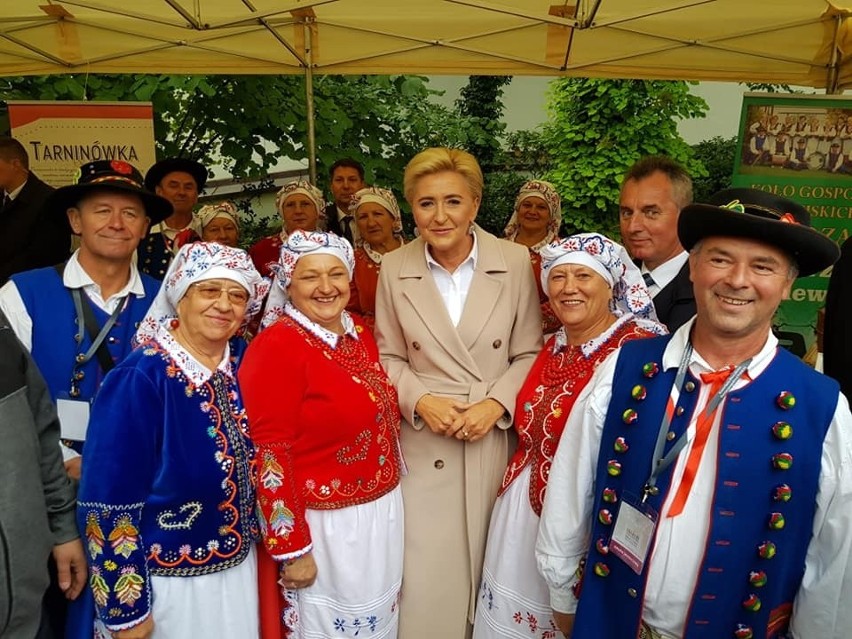 Wieniec gminy Leżajsk zajął drugie miejsce podczas Dożynek...