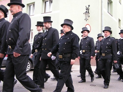 Do Bytowa zjechali kominiarze z calej Polski na swoje...