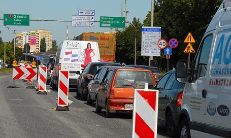 Zamknęli estakadę i... zapanował chaos (wideo i zdjęcia)