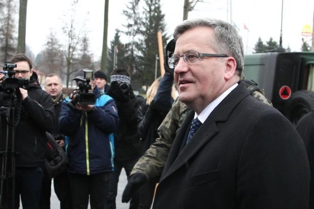 Prezydent Bronisław Komorowski odwiedził dziś Rzeszów.