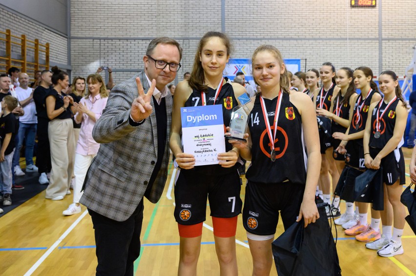 Koszykarki Kadry Wojewódzkiej Młodziczek zdobyły srebrny medal w turnieju finałowym Ogólnopolskiej Olimpiady Młodzieży 
