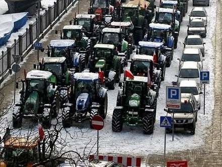 Rolnicy ponownie zablokują dzisiaj ulice miasta.