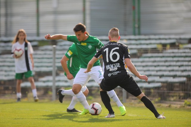 Piłkarze Warty Poznań zrobili w Chojnicach ważny krok w kierunku utrzymania się w I lidze
