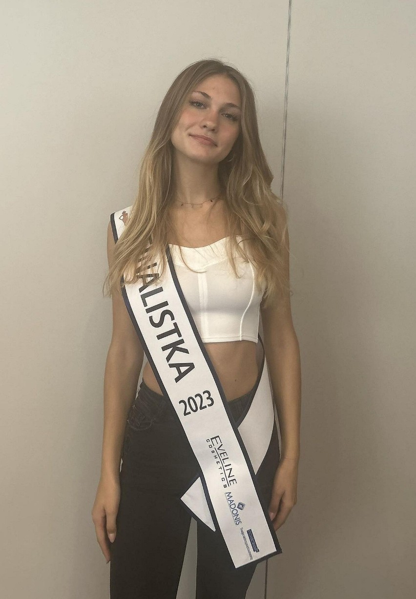 Dostała się do finału konkursu Polska Miss Nastolatek