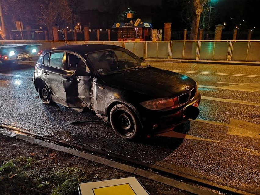 W nocy z niedzieli na poniedziałek na ulicy Gdańskiej w...