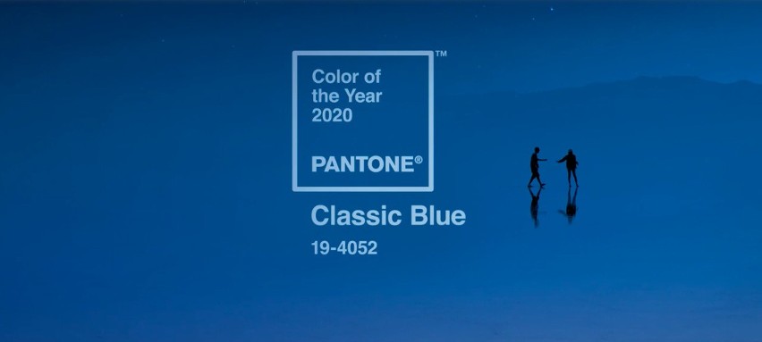 Oto classic blue, kolor roku 2020
