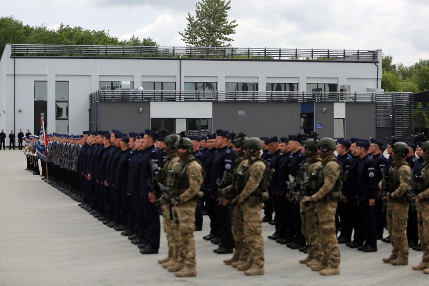 Kraków. Przy ulicy Łokietka otwarto nową siedzibę policji [ZDJĘCIA]
