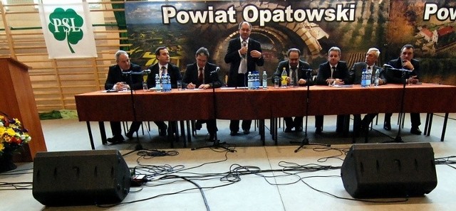 Spotkanie z ministrem w Opatowie 12 marca 2010 roku.