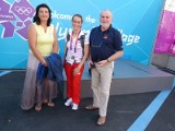 Igrzyska w Londynie: Rodzice odwiedzili Sylwię Bogacką. W sobotę będą jej kibicować