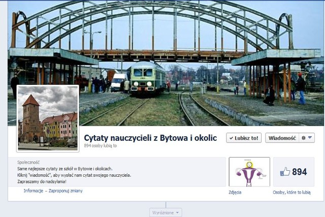 Miało być zabawnie, ale nie do końca wyszło. Strona na Facebooku "Cytaty nauczycieli z Bytowa i okolic" przetrwała tylko dziewięć godzin. Prewencyjnie ją usunięto.