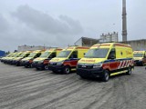 Nowoczesne ambulanse z AMZ Kutno trafiły do Falck Medycyna. Zobacz jak wyglądają nowoczesne karetki