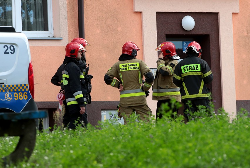Wybuch w Kluczu w Szczecinie