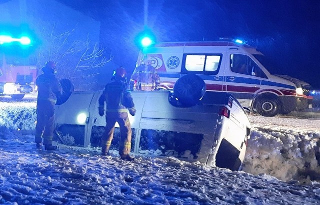 Do wypadku w Baranowie Sandomierskim doszło po godzinie 22