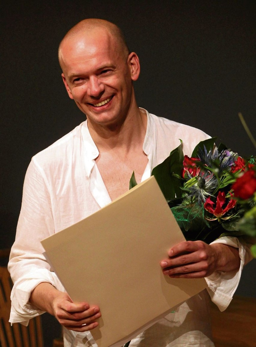 Grzegorz Mielczarek - laureat Nagrody im. S. Wyspiańskiego