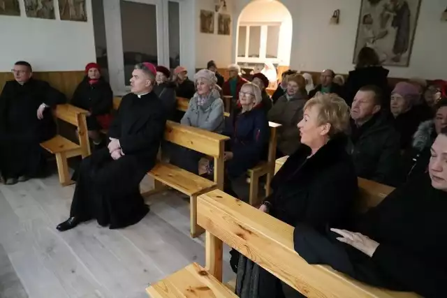 Wspólne kolędowanie z biskupem diecezji koszalińsko-kołobrzeskiej Zbigniewem Zielińskim.