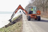 W Rudzie w gminie Brody powstaje chodnik spacerowy wzdłuż ulicy Panoramicznej i ścieżka do biegania