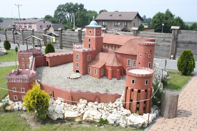 To miniatura zamku w Tenczynie