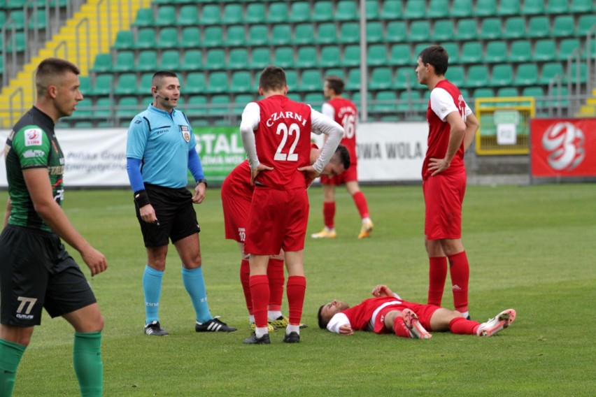 Stal Stalowa Wola - Czarni Połaniec (ZDJĘCIA Z MECZU)