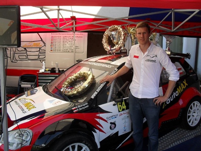 Krzysztof Skorupski, wicemistrz Europy w Rallycross Super 1600, był gościem honorowym gimnazjum w Błędowie, którego też jest absolwentem.