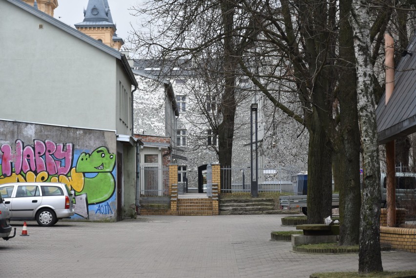 Tak wygląda pasaż Róży przed inwestycją w lutym 2019 roku.