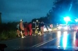 Gmina Słomniki. Wypadek w Czechach na drodze wojewódzkiej nr 775. Są osoby poszkodowane
