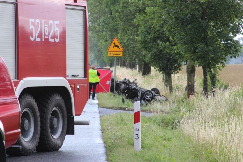 Śmiertelny wypadek w okolicach Noskowa (gm. Sławno)...