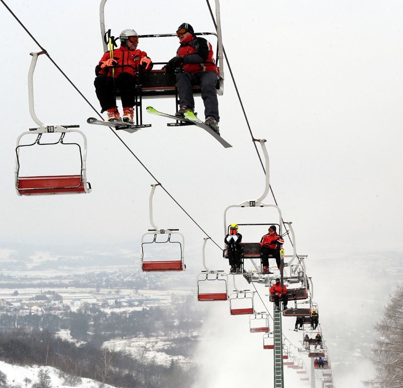 Rozpocząl sie sezon narciarski w Przemyślu...