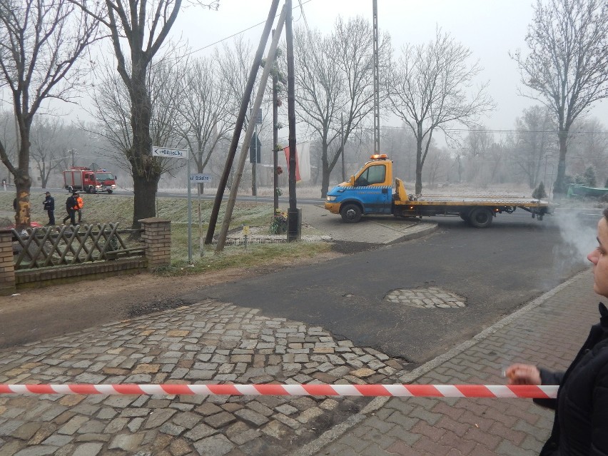 Droga krajowa przez Osiecznicę została zablokowana przez...