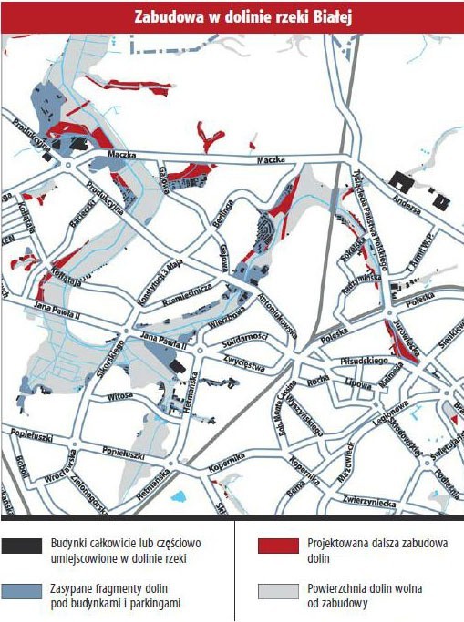 Mapa powstała na podstawie opracowania przygotowanego przez Włodzimierza Kwiatkowskiego.