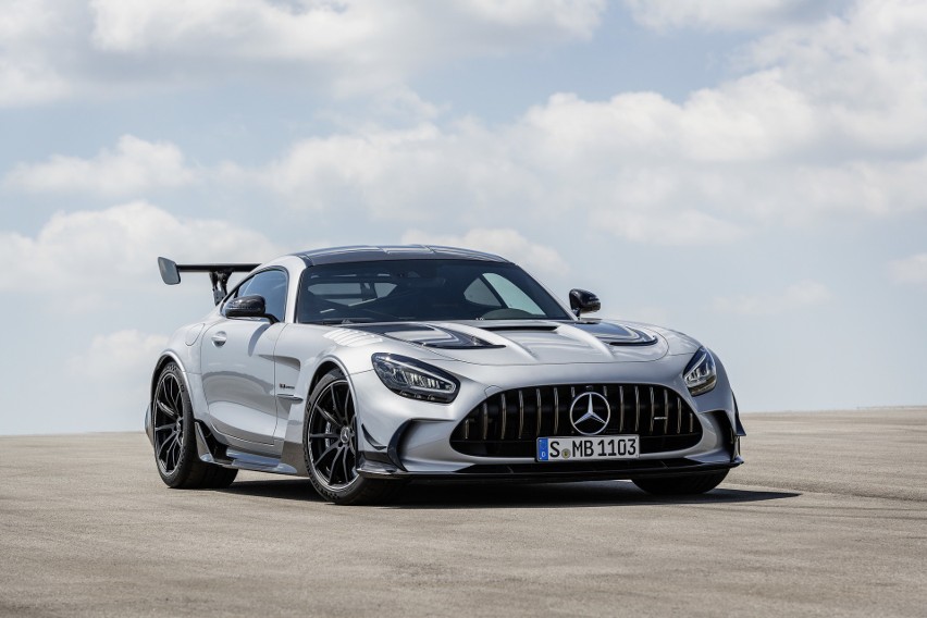 Mercedes AMG GT Black Series. Z najmocniejszym silnikiem...