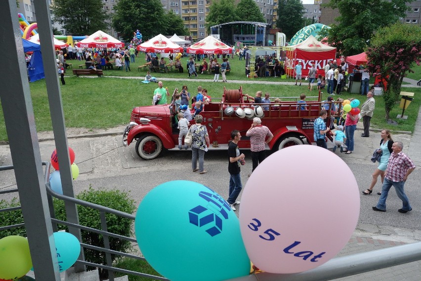 35 lat SM Silesia: Piknik na os. Odrodzenia w Katowicach....