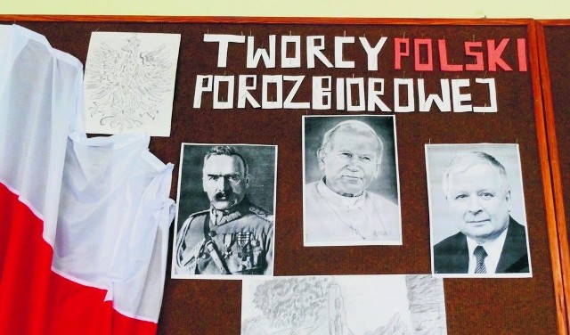 Autorem gazetki ściennej w szamotulskiej szkole był nie historyk, lecz nauczycielka języka polskiego