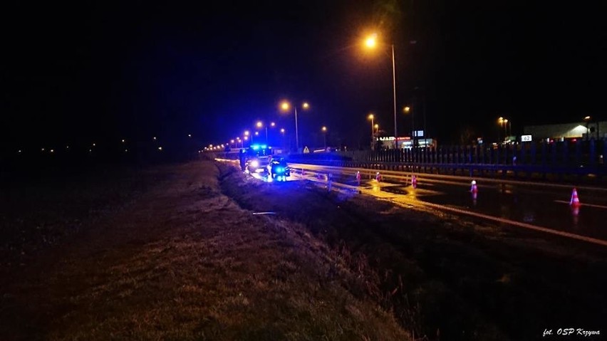 Wypadek busa na autostradzie A4, 29 grudnia 2018