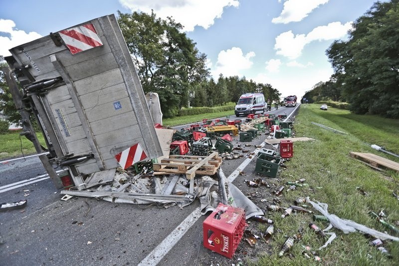 Do wypadku doszło w poniedziałek (7 sierpnia) na „trasie...