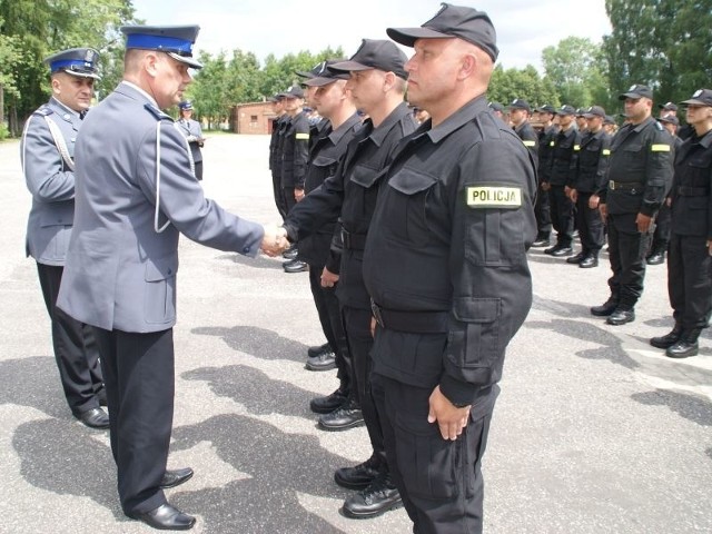 We wtorek w Kielcach ślubowało 55 nowych policjantów.