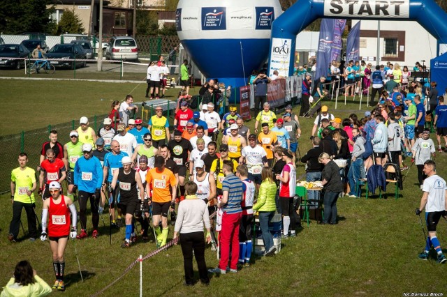 Frekwencja pozytywnie zaskoczyła organizatorów. Na starcie zameldowało się 79 osób, które wzięły udział w II Mistrzostwach Polski w Maratonie Nordic Walking.