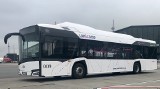 Gdańskie lotnisko jako pierwsze w Polsce ma elektryczny autobus do przewozu pasażerów