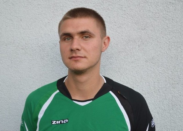 Ekom Futsal Nowiny przegrał z Kamionką 0:4. Na zdjęciu Grzegorz Jagodzki.