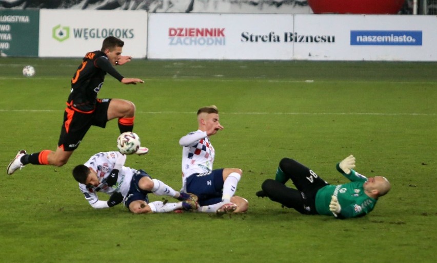 Górnik Zabrze zremisował z Lechem Poznań...