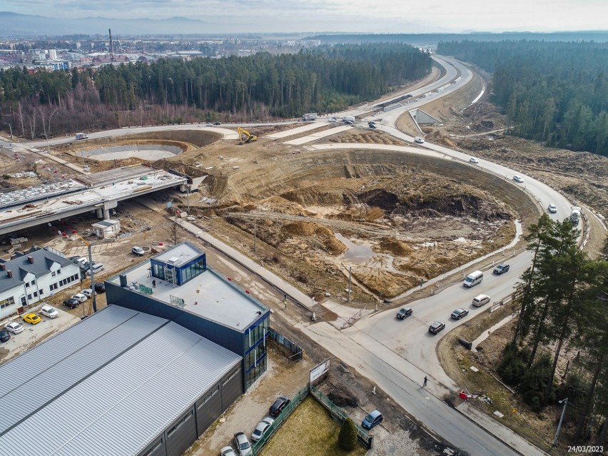 Budowa nowej zakopianki na odcinku Rdzawka - Nowy Targ