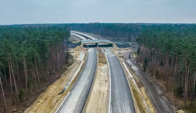 Najbardziej zaawansowane są prace między węzłem Oświęcim a Dankowicami