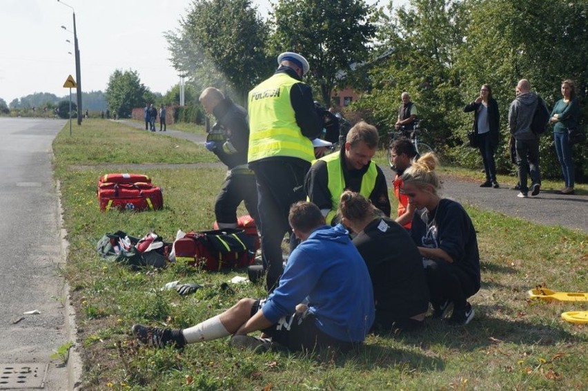 Wypadek autokaru w Żorach: kilkudziesięciu rannych i jedna...